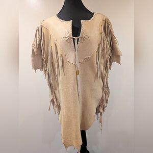 Fringed Buckskin Top